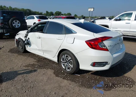 2018 Honda Civic Ex z USA, uszkodzony, nr VIN 19XFC2F72JE206589